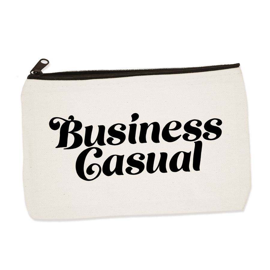 business casual  | zip pouch