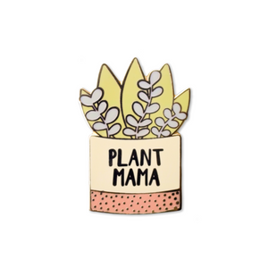 plant mama | enamel pin