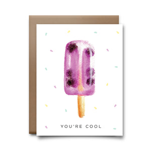 you're cool | greeting card
