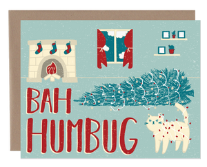 bah humbug | greeting card
