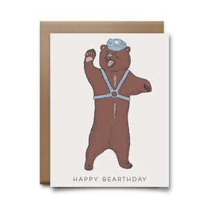 happy bearthday  | greeting card