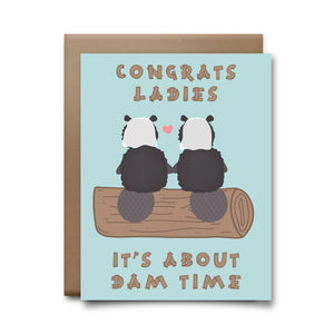 beavers  | greeting card