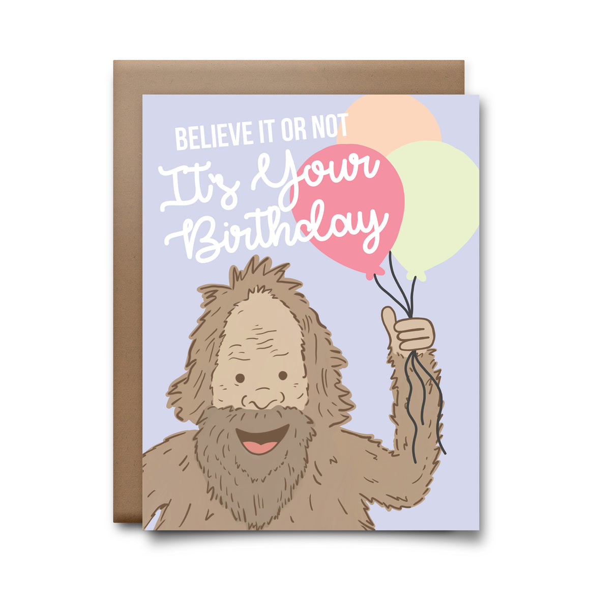 believe it or not | greeting card