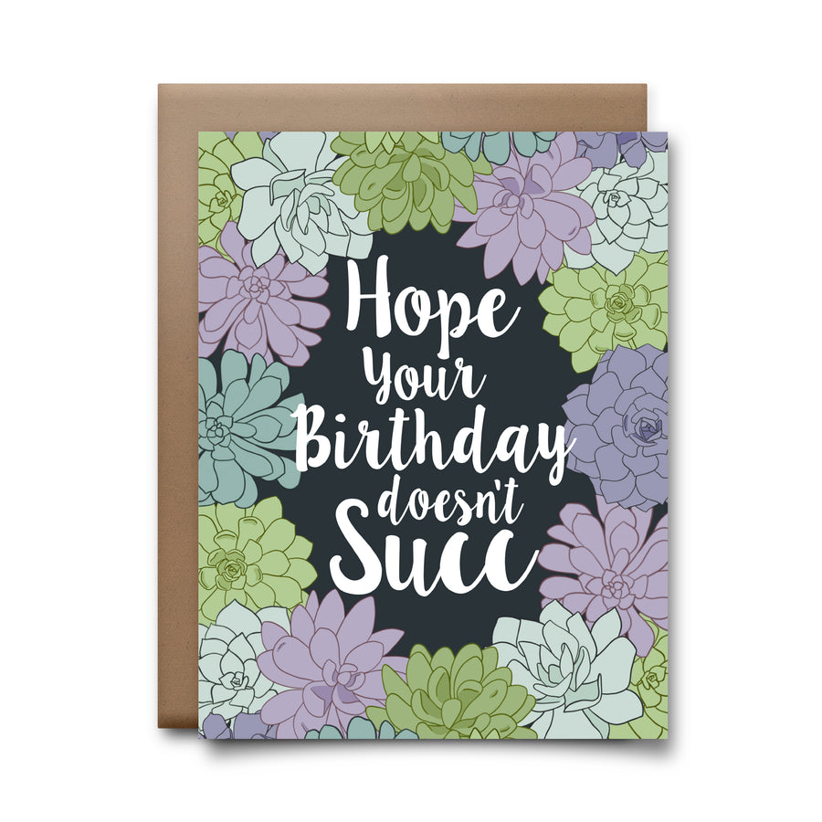 birthday succ | greeting card