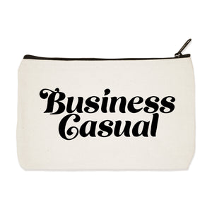 business casual  | zip pouch