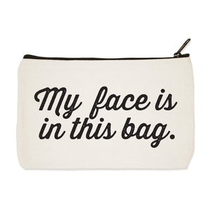 my face | zip pouch