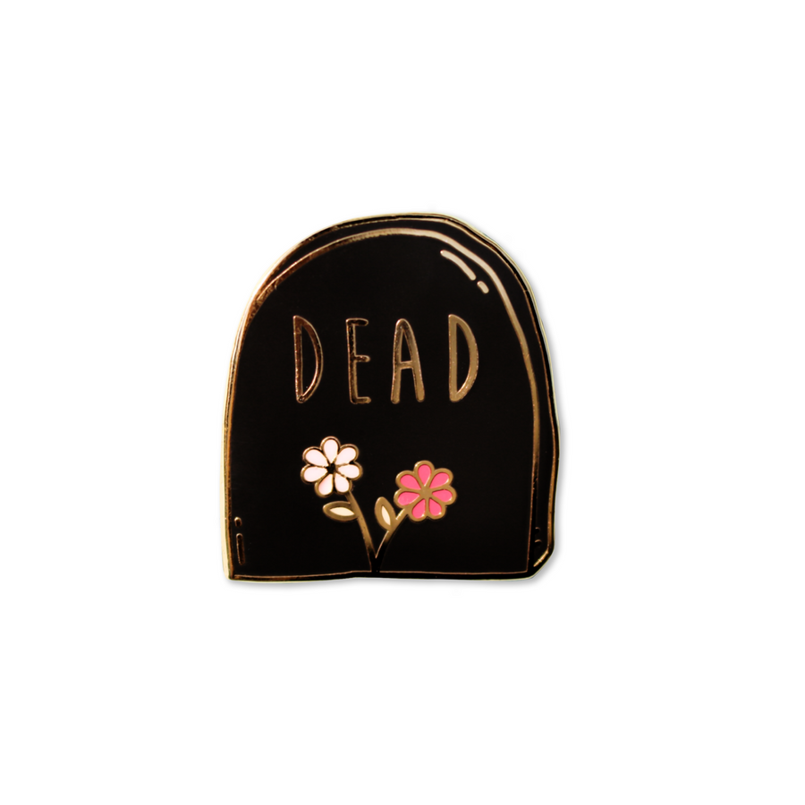 dead | enamel pin
