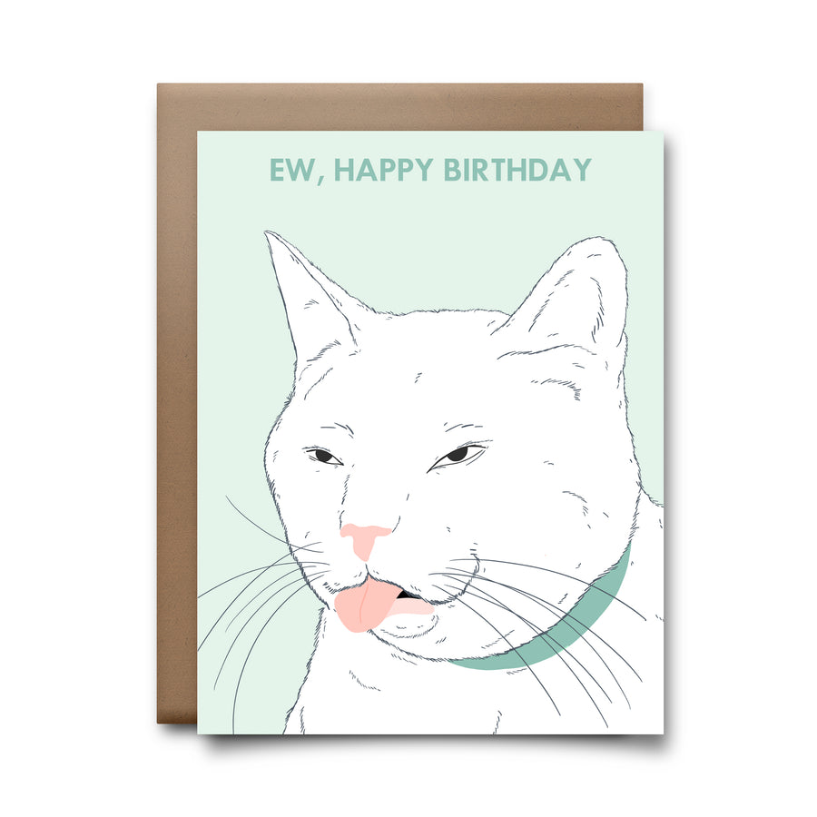 ew happy birthday | greeting card