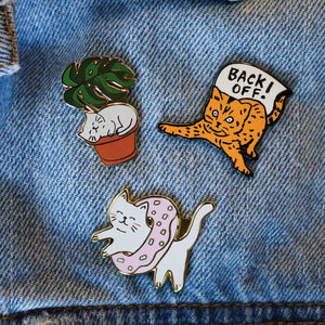 cat pack | enamel pin pack
