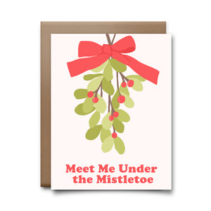 mistletoe | greeting card