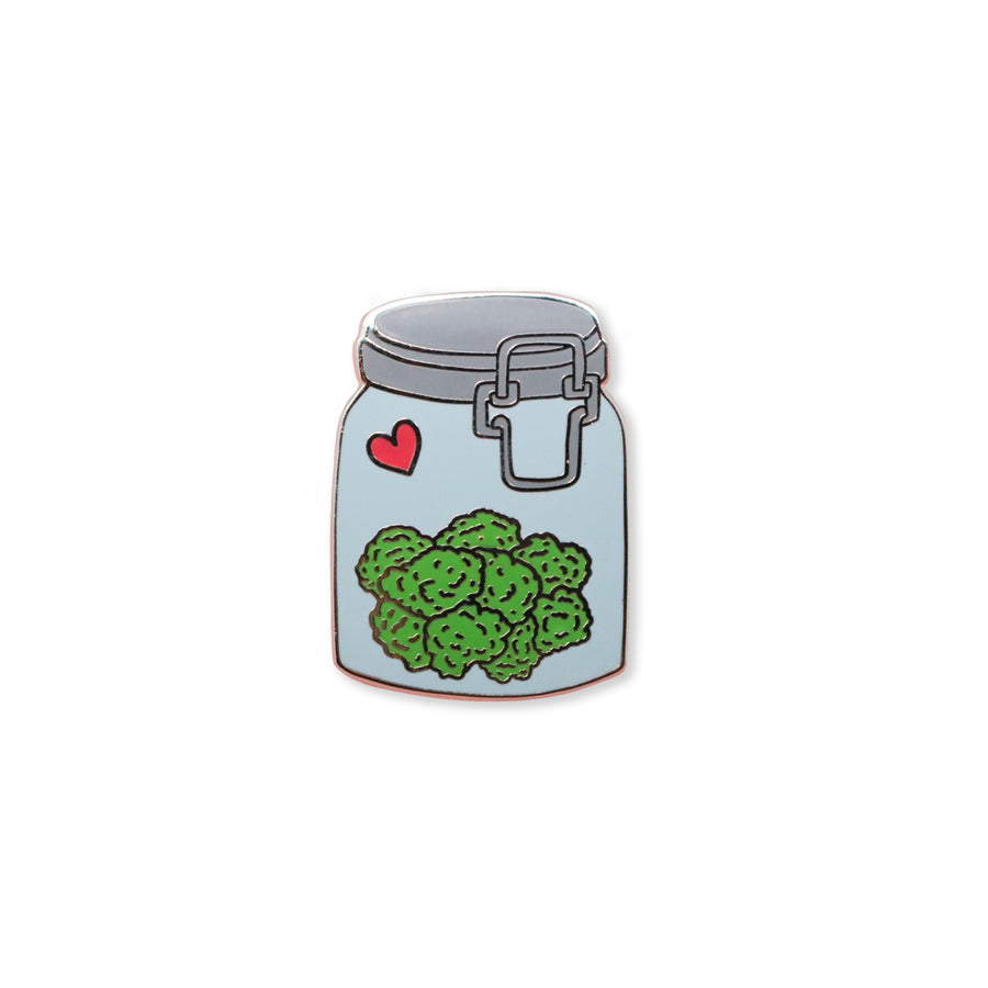 nug jar | enamel pin