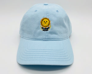 no shade zone | ice blue | dad hat