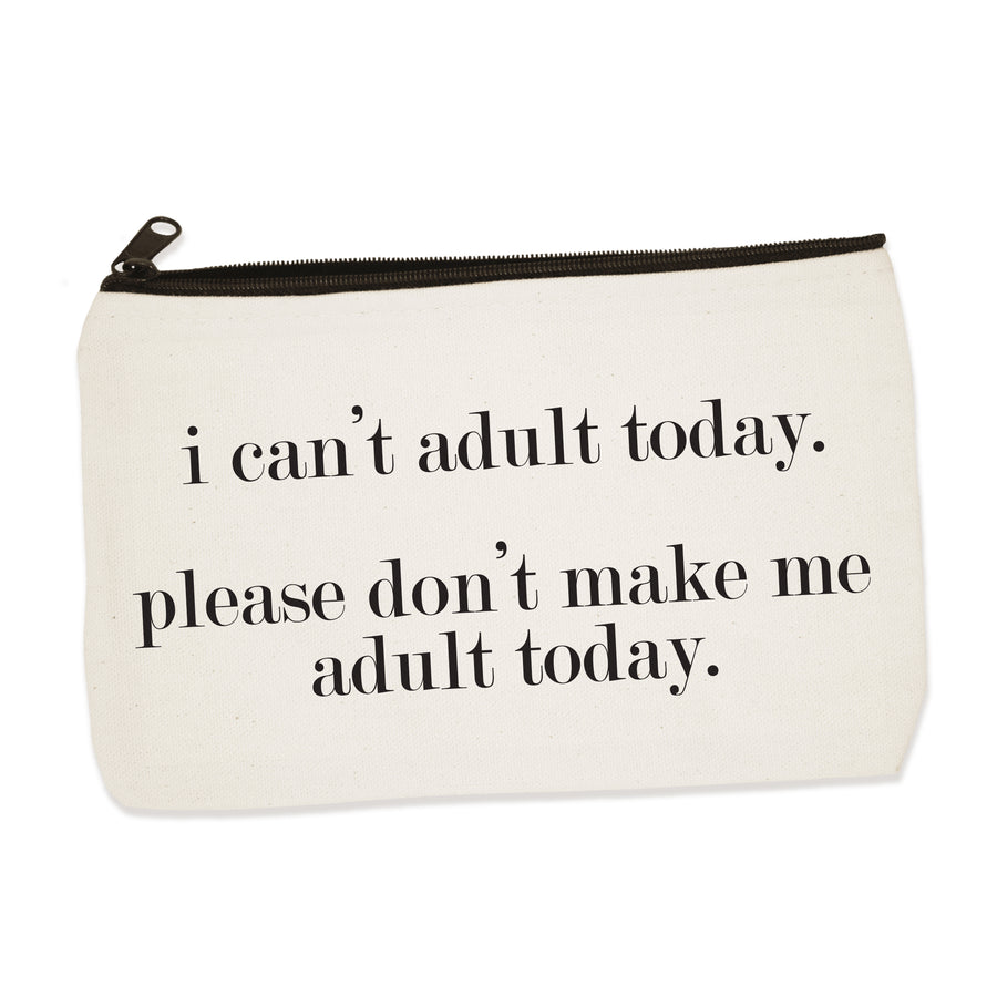 adult today | zip pouch