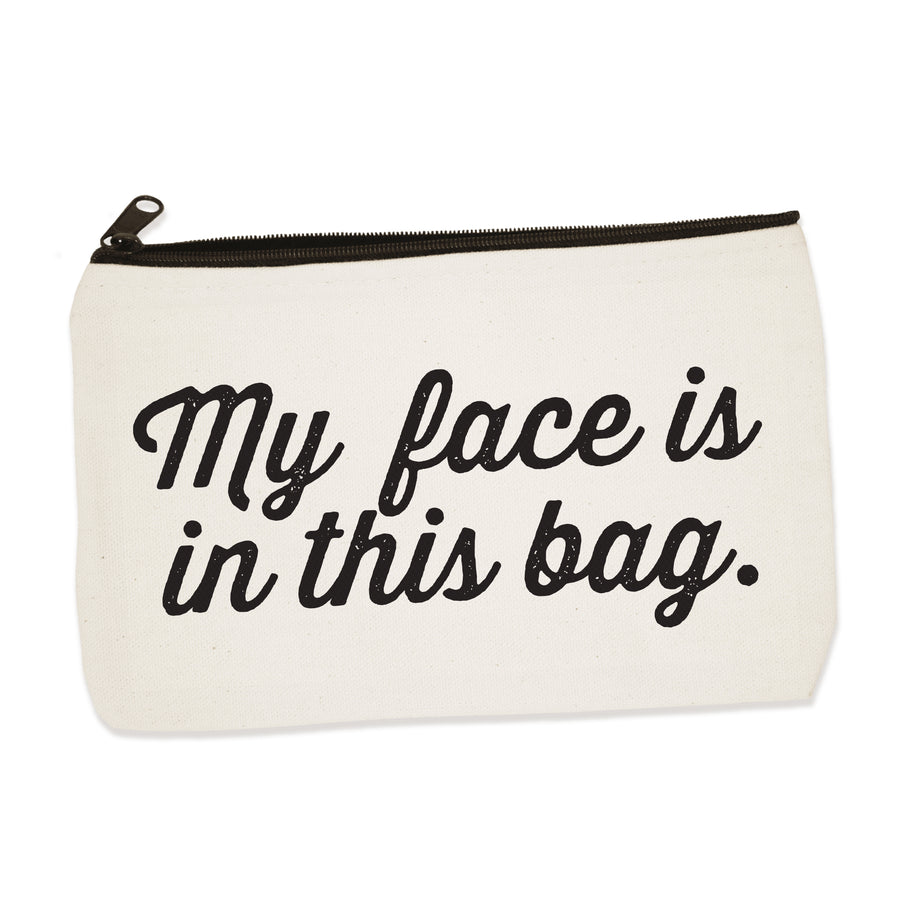 my face | zip pouch