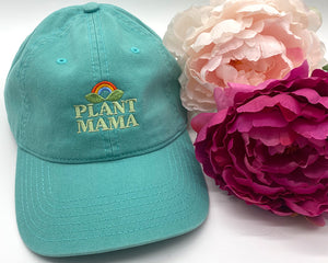plant mama | teal | dad hat