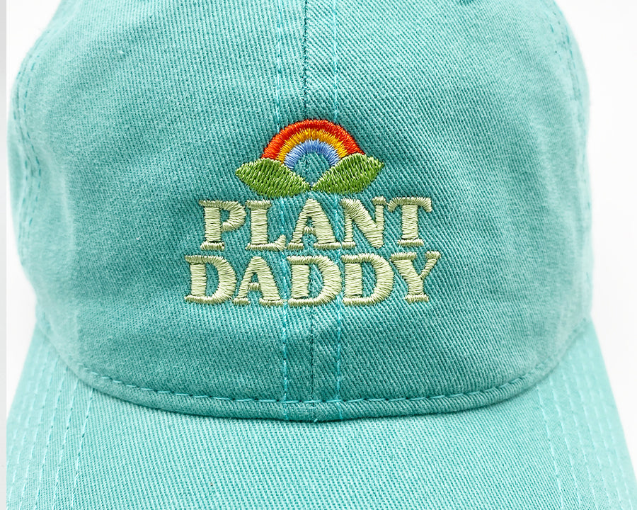 plant daddy | teal | dad hat