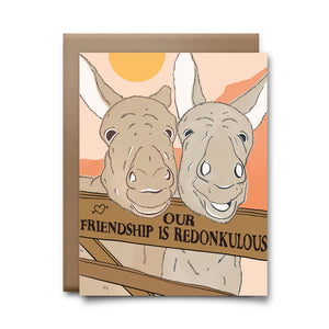redonkulous | greeting card