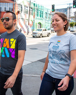 pride skyline | heather blue | uni