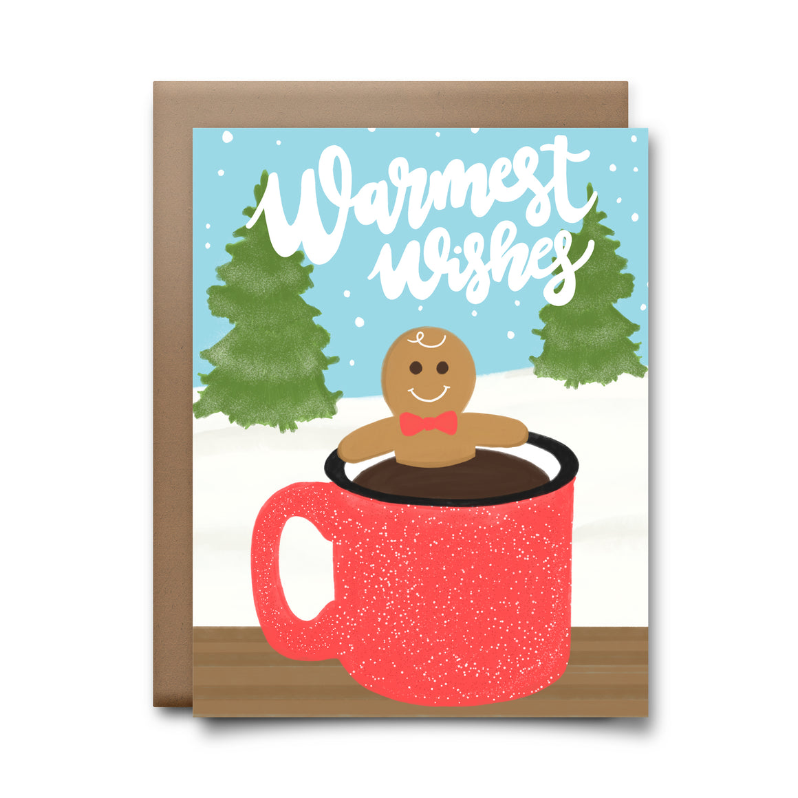 warmest wishes | greeting card