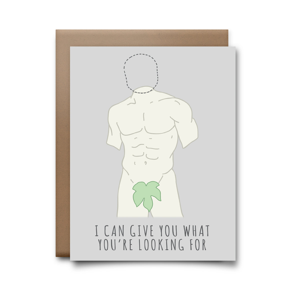 what you're looking for  | greeting card