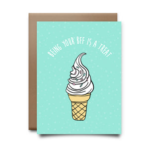 bff treat | greeting card