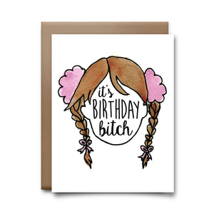 birthday bitch | greeting card