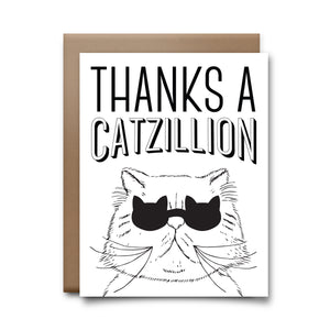 catzillion | greeting card