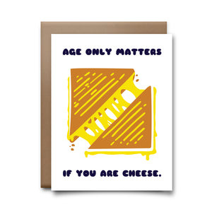 cheese age | greeting card