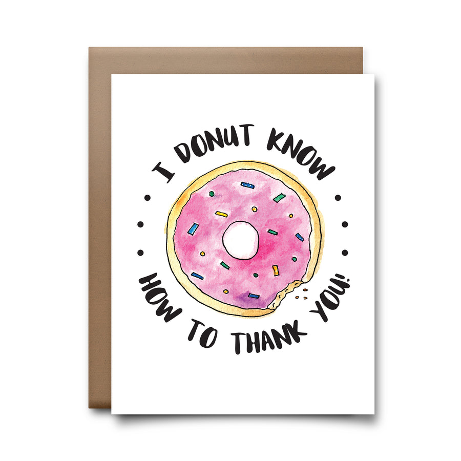 donut | greeting card