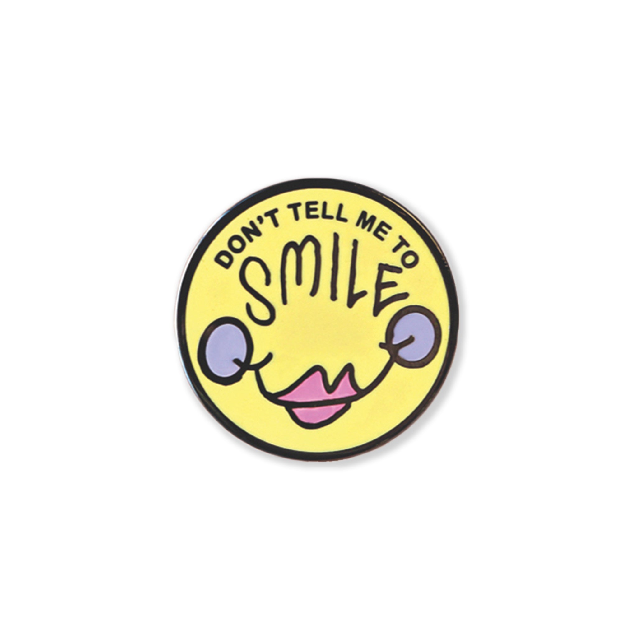 smile | enamel pin
