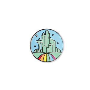 emerald city | enamel pin