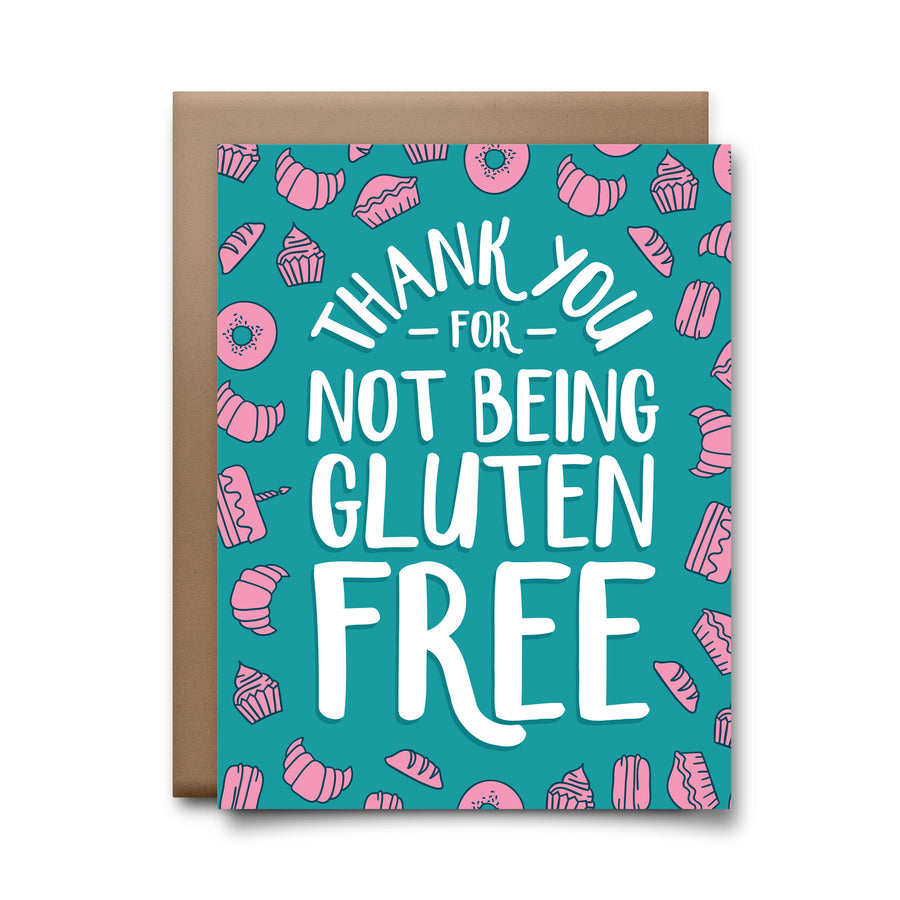 gluten free | greeting card
