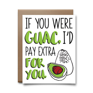 guac | greeting card