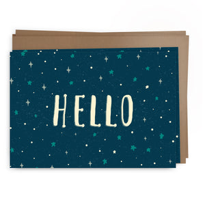 hello stars pack | greeting card