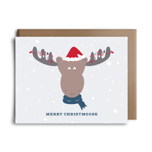christmoose | greeting card