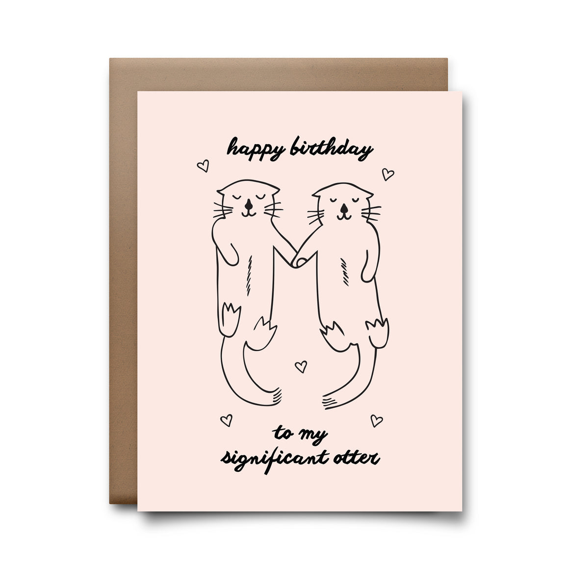 significant otter | greeting card