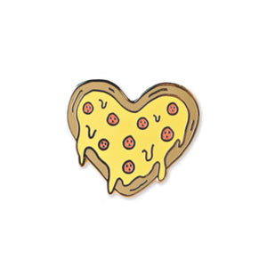 pizza heart | enamel pin