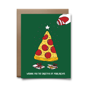 pizza tree | greeting card