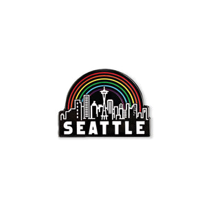 seattle skyline | enamel pin