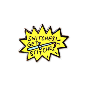 snitches | enamel pin