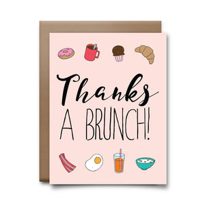 thanks a brunch | greeting card