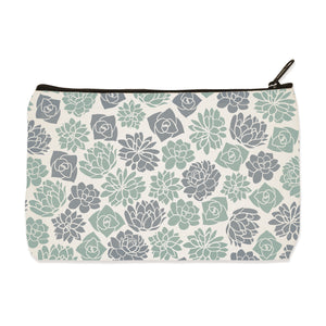 succulents | zip pouch